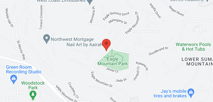 map of 2567 EAGLE MOUNTAIN DRIVE
